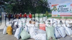 Gerakan Kebersihan di Parigi Moutong Diperkuat Melalui Aksi 100 Menit Pungut Sampah