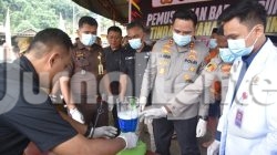 Polisi Musnahkan Ratusan Gram Sabu dari Pengungkapan Empat Kasus di Morowali Utara