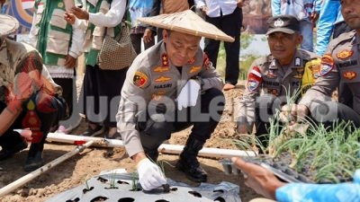 Polda Sulteng Siapkan 12,2 Hektare Lahan untuk Program Swasembada Bawang Putih