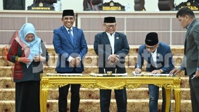 Rapat Paripurna DPRD Sulteng Sepakati Perubahan KUA dan PPAS 2026