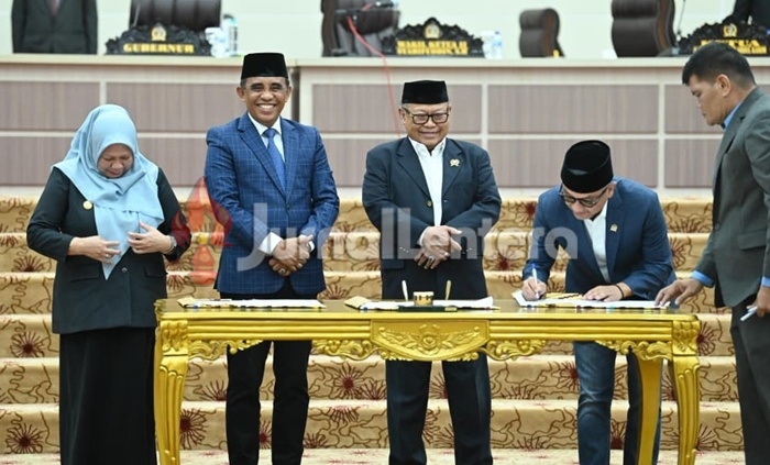 Rapat Paripurna DPRD Sulteng Sepakati Perubahan KUA dan PPAS 2026