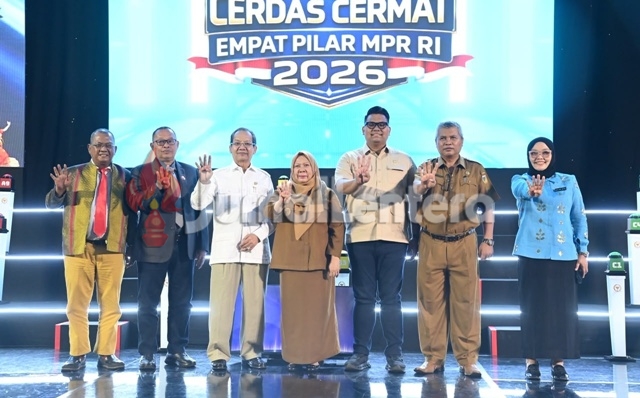 Pelajar Terbaik se-Sulteng Unjuk Kemampuan di Lomba Empat Pilar MPR RI